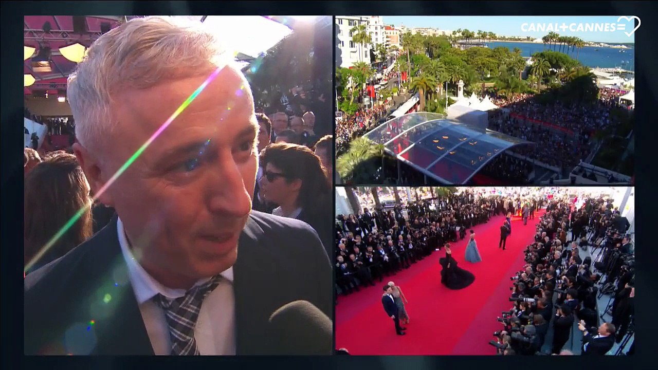 Robin Campillo "Je me laisse envahir par mes acteurs" - Montée des marches - Festival de Cannes 2017