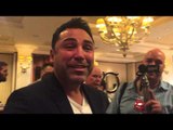 oscar de la hoya i'd rather have speed over power EsNews Boxing