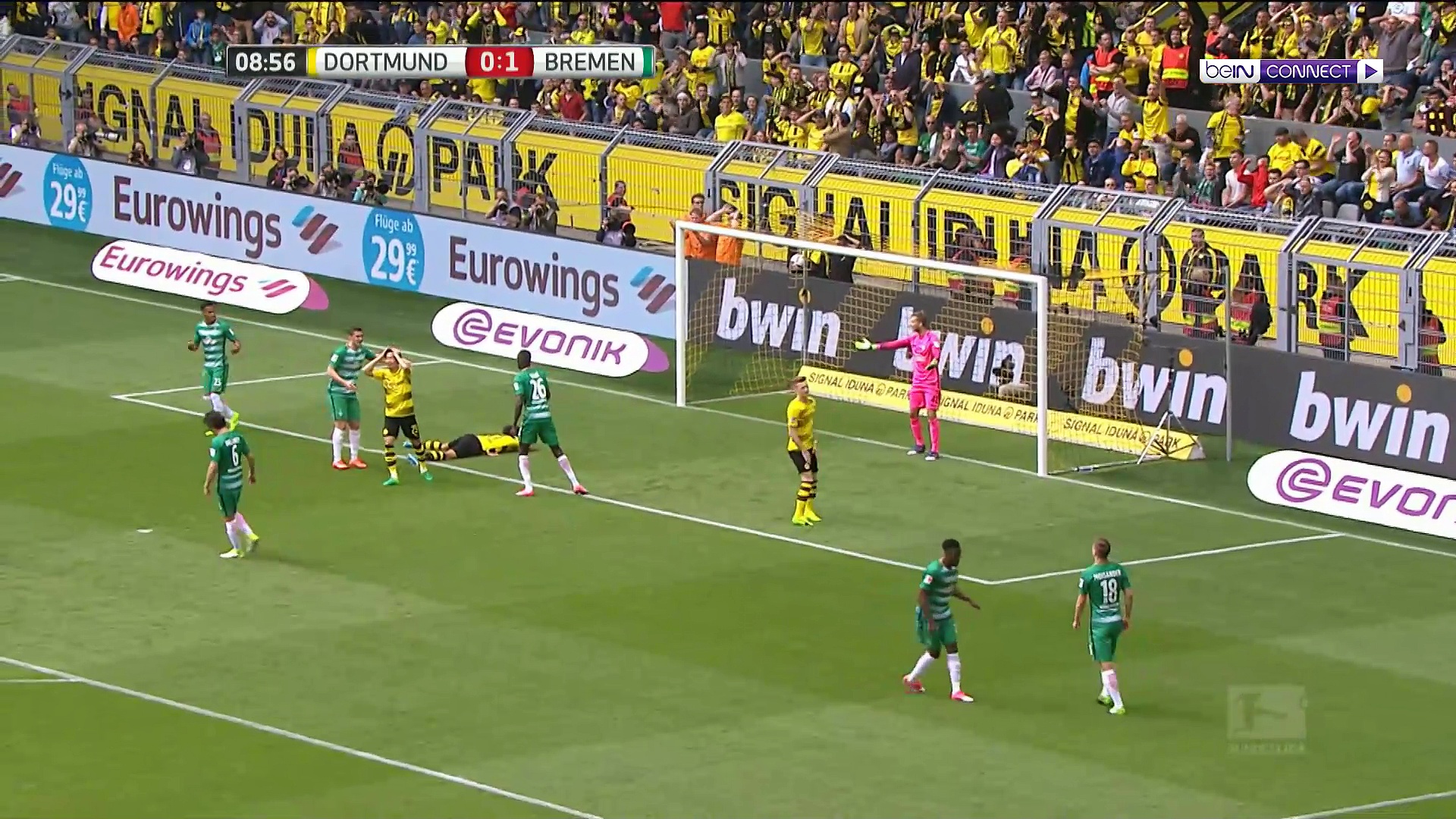 Bundesliga - Borussia Dortmund 4 Werder Bremen 3