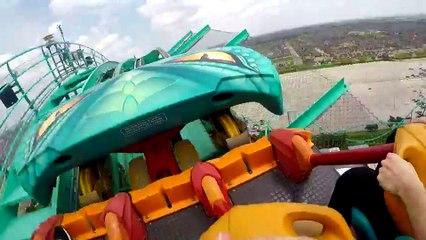 KID PASSES OUT ON ROLLER COASTER!!