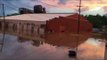 Blue River Floods Salem, Indiana