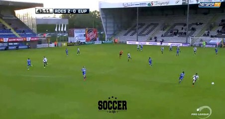 Davy Brouwers Goal HD - KSV Roeselare	2-0	Eupen 20.05.2017