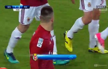 Patryk Malecki Goal HD - Wisla 1-0 Pogon Szczecin 20.05.2017
