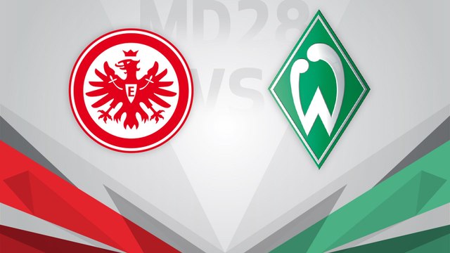 28tes Liga Eintracht Frankfurt - Werder Bremen