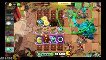 Plants Vs Zombies 2 Kung World  EPIC FIGHT ALL LEVEL 3 PLANTS (China IOS Version)