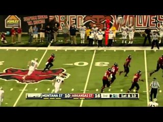 8/30/14: Arkansas State vs Montana State Highlights
