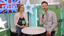 Kyle Tomlinson and Leah Barniville chat exclusively in BGT's AO.com Green Room