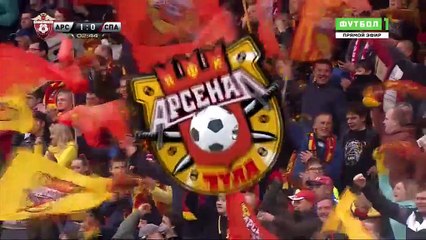 Federico Rasic Goal - Arsenal Tula 1-0 Spartak Moscow -Russia Premier Liga - 21052017 Full Replay HD