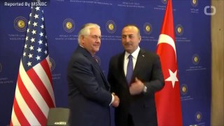 Tillerson Meets Wife Of Jailed American Pastor In Turkey