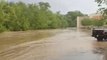 Blue River Overflows, Causes Flooding in Salem, Indiana