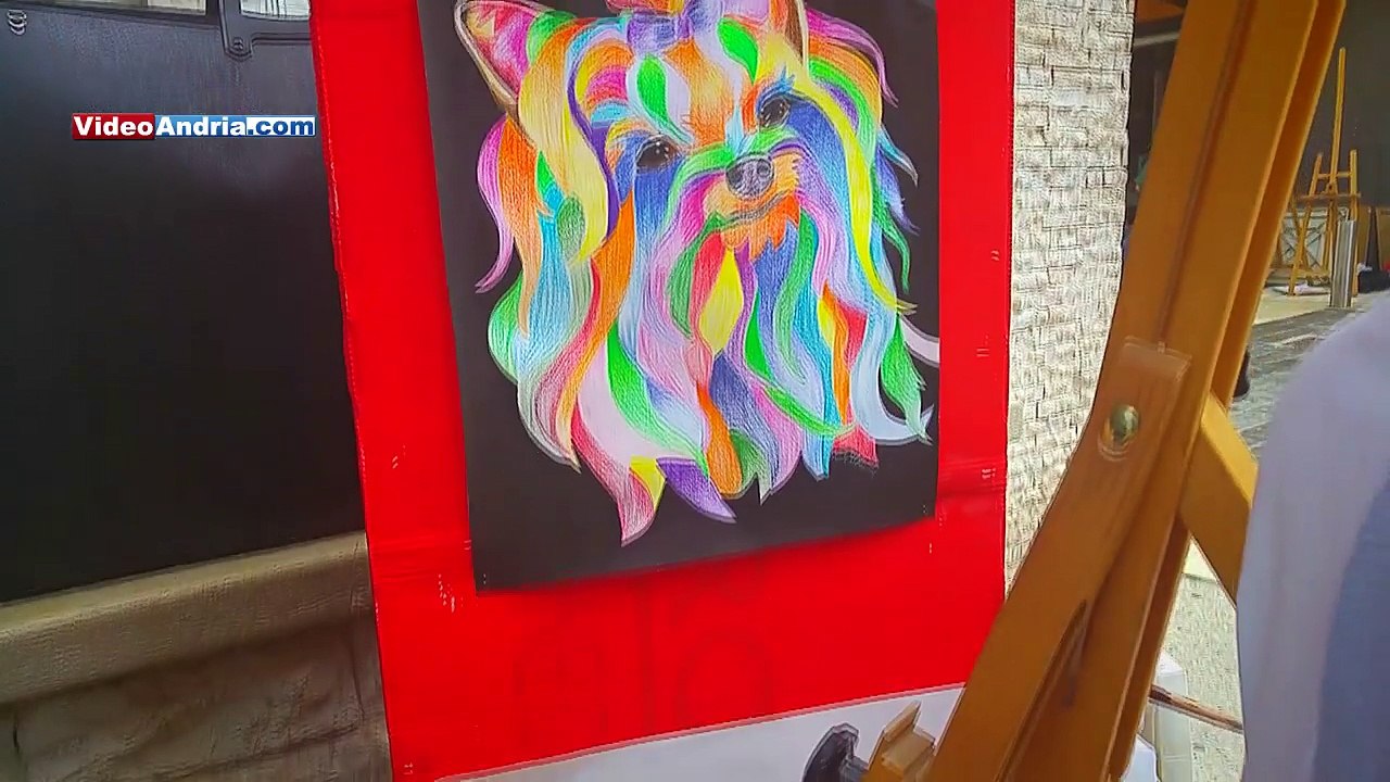 "Le giornate dell’Arte ad Andria: la pioggia non ferma le decine di artisti tra via Regina Margherita e Viale Crispi - v