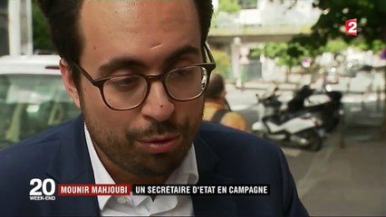 Législatives : Mounir Mahjoubi, un secrétaire d'État en campagne