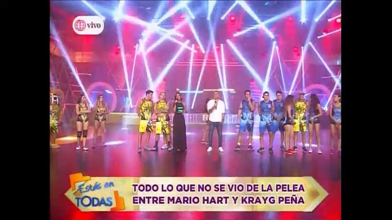 LO QUE NO SE VIO DE LA PELEA ENTRE MARIO HART Y KRAYG PEÑA