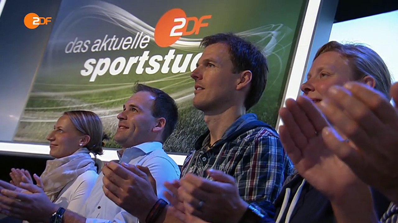 Das aktuelle Sportstudio - Torwandschießen mit Neven Subotic