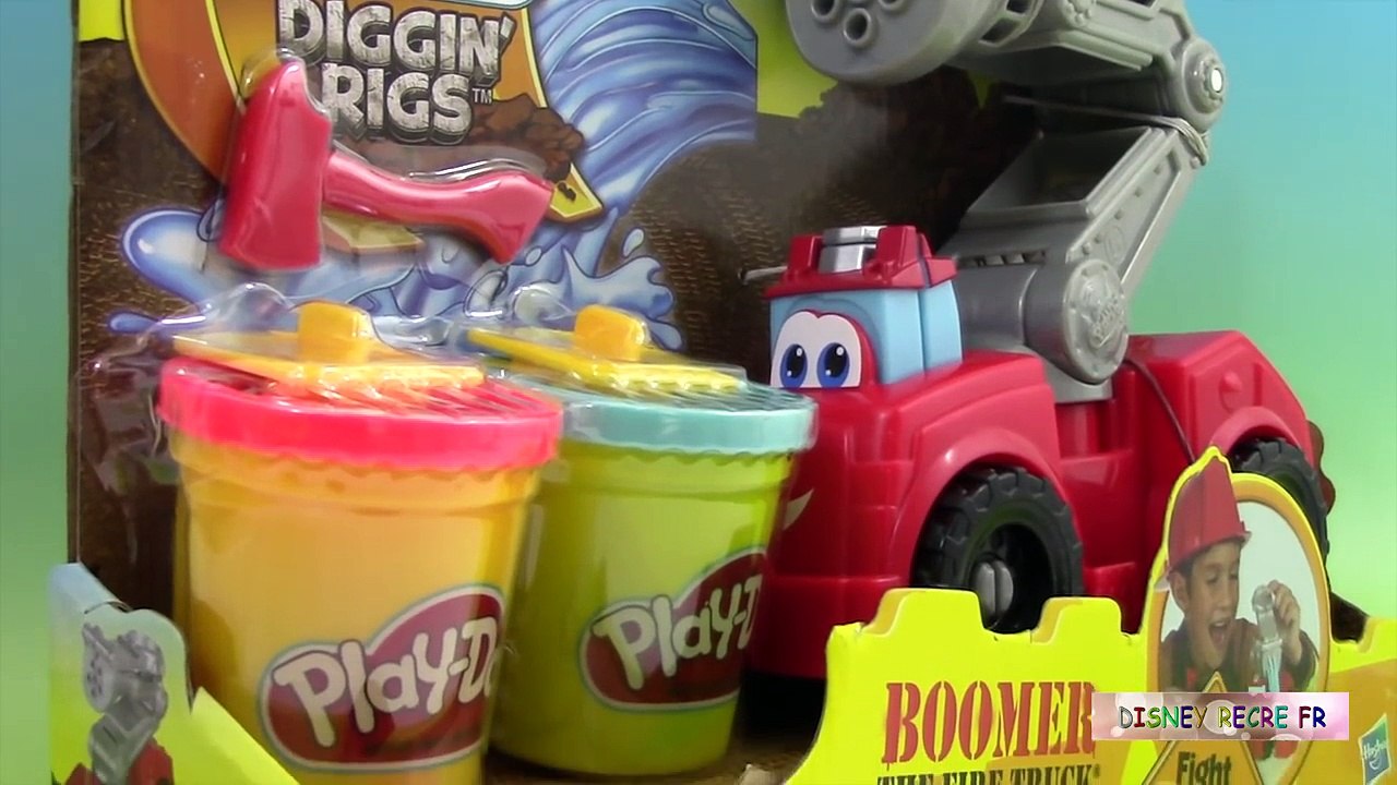 Le Super Camion Pompier Play-Doh pâte à modeler - Jeux & Jouets
