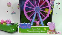Peppa Pig Jouet Grande Roue Parc d'attractions ♥ Big Ferris Wheel Theme Park