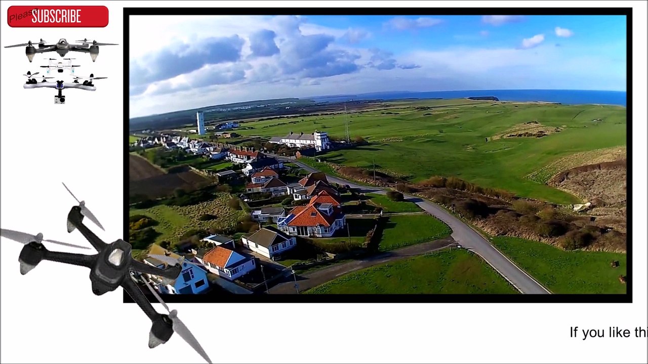 Flamborough Lighthouse aerial using a Hubsan H501c quadcopter.
