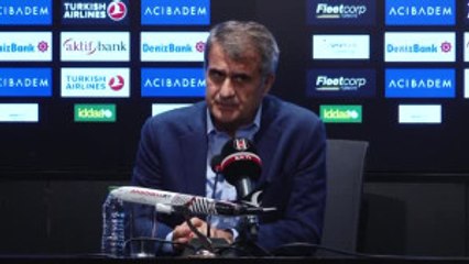 Beşiktaş - Kasımpaşa Maçının Ardından - Şenol Güneş (2)
