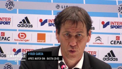 OM - Bastia (0-0) Garcia :  "Mission accomplie"