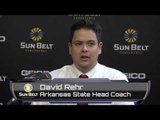 2014 Sun Belt Volleyball Championship: Match 3 Press Conference Arkansas State Head Coach David Rehr