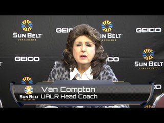 2014 Volleyball Championship: Match 1 Press Conference - Van Compton UALR