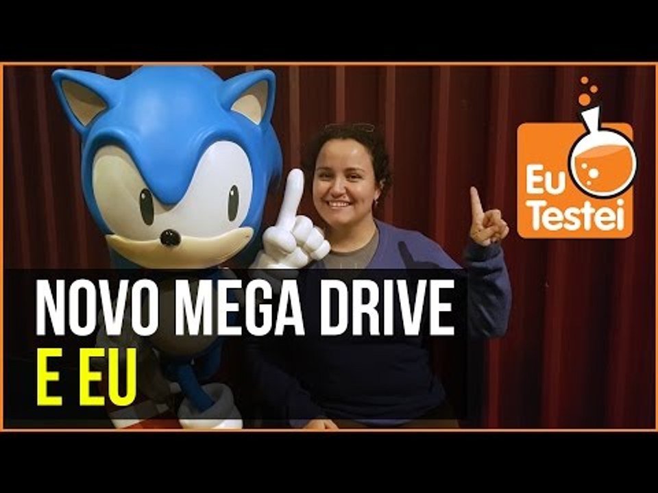 Relançamento do Mega Drive e minha infância - EuTestei