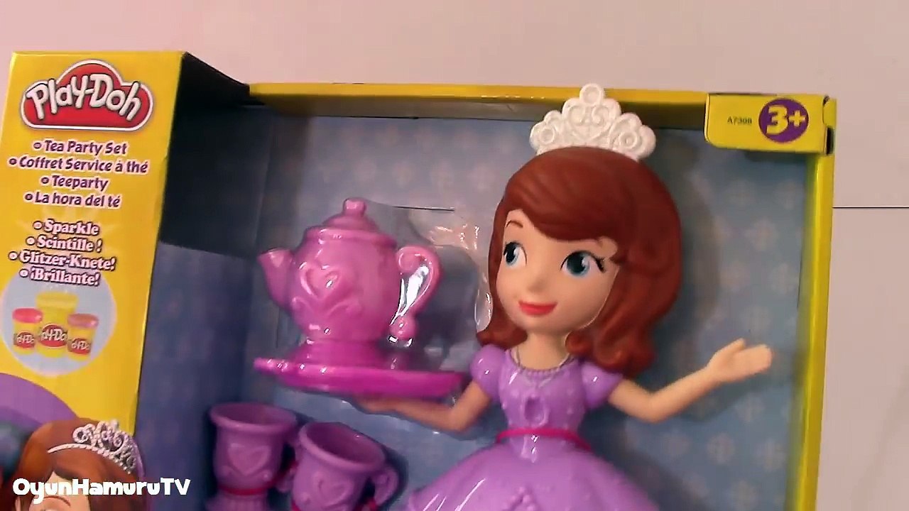 Play Doh Sofia Çay Partisi Oyun Hamuru Seti Oyuncak Tanıtımı
