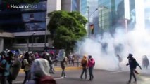 Así fue la represión de la Policía contra manifestantes este #20Mayo en Caracas