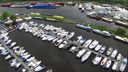 Goole Harbour from a Tarantula X6 Quadcopter