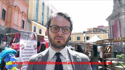 Frattamaggiore, parla il sindaco Marco Antonio Del Prete in occasione del Frattamaggiore Chocoland
