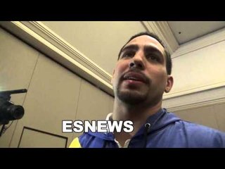 danny garcia on floyd mayweather fight what makes angel a great trainer full vid EsNews Boxing