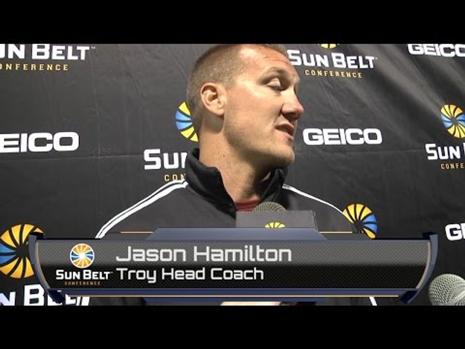 Women's Soccer Championship Semifinal Interview: Troy Head Coach Jason Hamilton