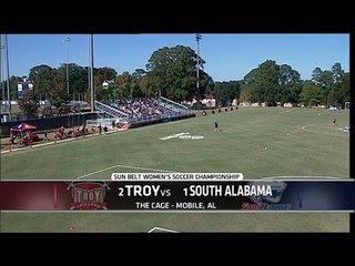 2014 Women's Soccer Championship Highlights: Troy vs. South Alabama