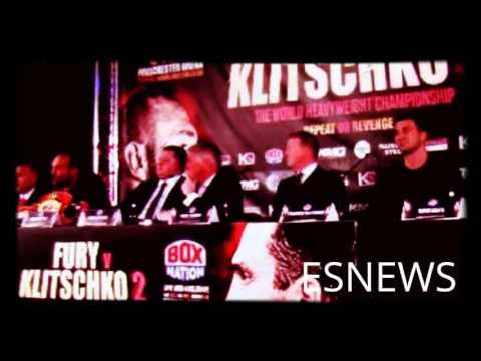 TYSON FURY on Klitschko Rematch: You Can't Teach Old Dog New Tricks - esnews vid by uren