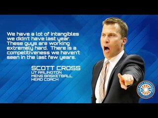 2014 Men's Basketball Media Day: UT Arlington Head Coach Scott Cross