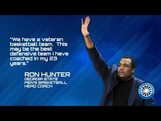 2014 Men's Basketball Media Day: Georgia State Head Coach Ron Hunter