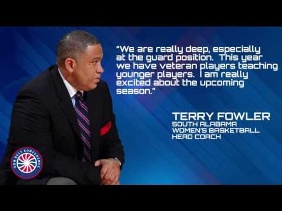 Women's Basketball Media Day: South Alabama Head Coach Terry Fowler ...