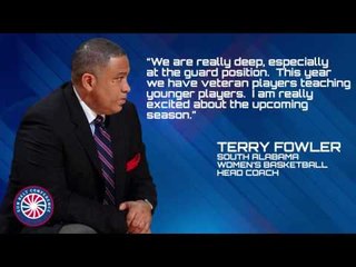 Women's Basketball Media Day: South Alabama Head Coach Terry Fowler