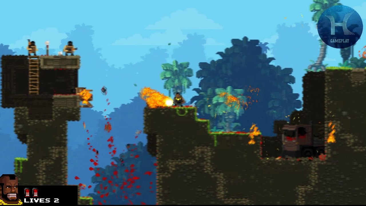 Broforce - Threat Level: Yellow - Mission 2