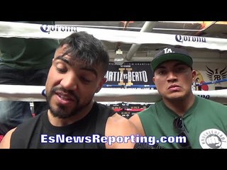 ORTIZ FEELS WITH "NO STEROIDS" IN BERTO'S "SYSTEM" HE'LL BE THE "NATURAL" 147LBS THIS TIME