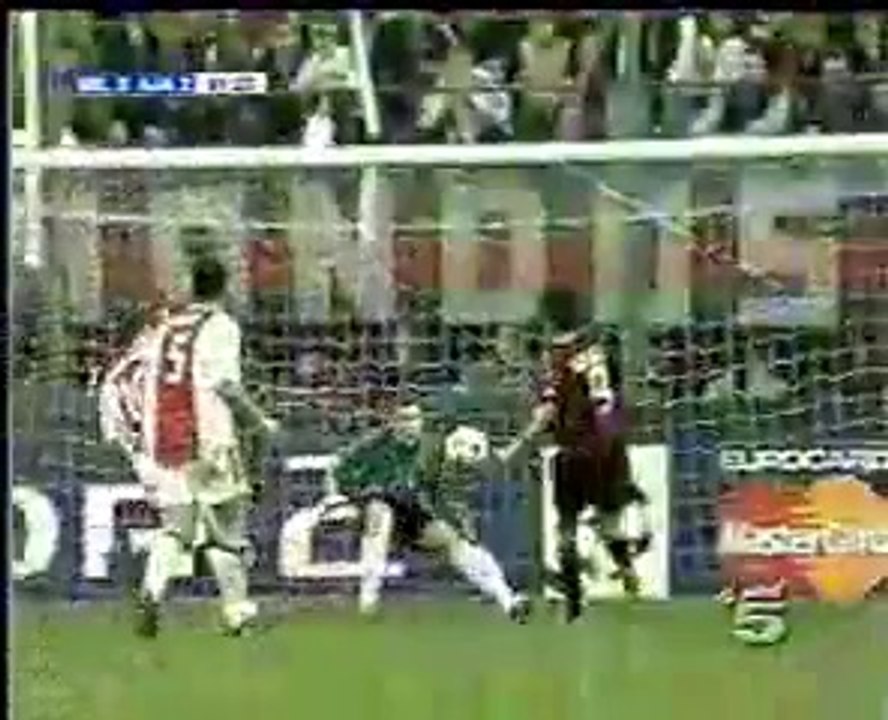 Milan-Ajax Pippo Inzaghi al 90', San Siro è una bolgia!
