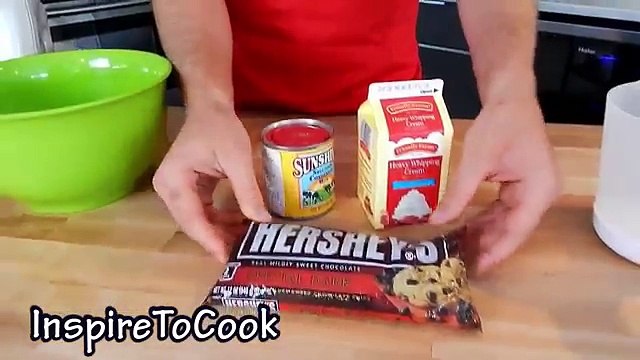 Homemade Dark Chocolate Ice Cream (How To Make - Easy Home Recipe) - 2017 Full HD Video