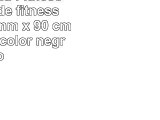 Fitness Mad Fitness  Esterilla de fitness tamaño 6 mm x 90 cm x 150 cm color negro