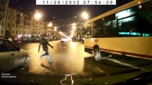 Lucky pedestrians and crazy Russian drivers p. 1