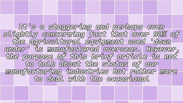 How Dollar Currency Rates Affect The Prices Of Agricultural Machinery