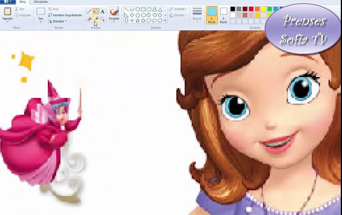 Prenses Sofia Blythe Version Çizimi