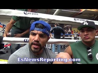 A PASSIONATE VICTOR ORTIZ LETS LOOSE ON "THE MEDIA" JUST LIKE THEY HAVE ON HIM - EsNews