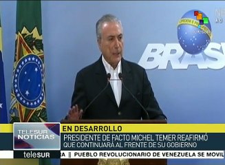 Brasil: el PSDB rompe coalición con el gobierno de Michel Temer