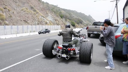 Tim Cotterill - The Frogman-, Rocket 2 Trike. Size Does Matter