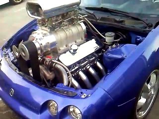 Blown 454 big block powered acura integra